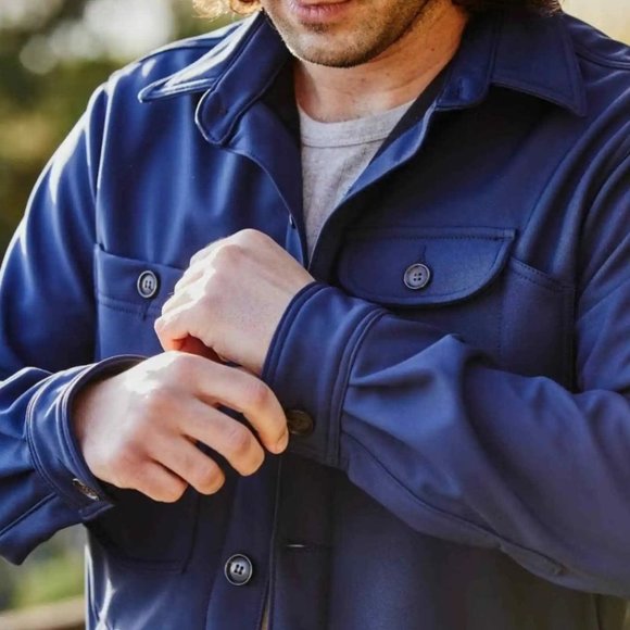 Freemans Sporting Club Men's Camp Shirt Jacket Weather Resistant Shacket Size XL - Picture 7 of 7